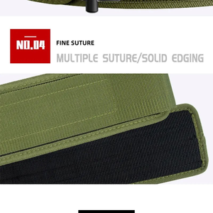 Custom Adjustable <b>EVA</b> Nylon Gym Belt High Quality Powerlifting Lifting Belt Breathable Weightlifting Equipment Weight - Product Image 4