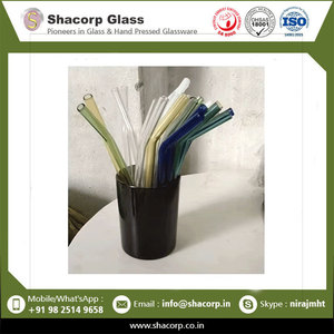 Reusable Glass Straws Crafted from Strong Borosilicate Glass for Safe and Sustainable Daily Drinking - Product Image 6