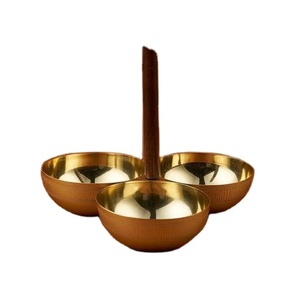 Recién Llegado para Ramadán: Tazón para Servir Dátiles de Alta Calidad, Metal y Madera Ecológicos, Duraderos, con Diseño Moderno y Lujoso - Product Image 1