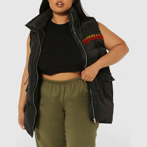 Chaquetas Acolchadas sin Mangas para Mujer, Chaqueta de Invierno, Abrigo de Invierno para Mujer, Abrigos de Invierno Cálidos y a la Moda, Chaqueta de Plumón - Product Image 2