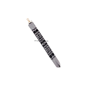 Premium beaded lanyards with decorative design, ideal for <b>ID</b> badge <b>holder</b> and event use, custom logo options available - Product Image 5