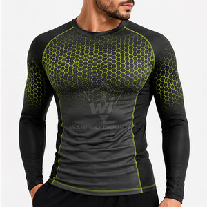 Meilleure performance : T-shirt de compression à manches longues pour homme, respirant, à séchage rapide, en tissu extensible - Product Image 5