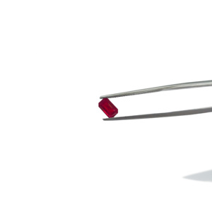 Rubis naturels non traités du Mozambique, octogones calibrés 3x5mm, pierres précieuses de rubis naturelles facettées pour la fabrication de bijoux, prêtes à l'emploi - Product Image 4
