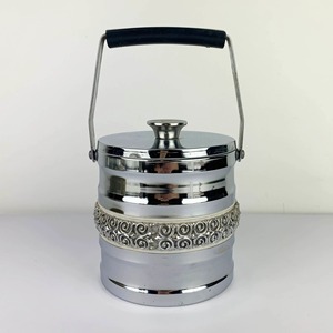 Cut Work Design Silver Ice <b>Bucket</b> For Home Bar Use Elegant Beverage Cooling <b>Bucket</b> Parties Events And Gifting Purpose Use - Product Image 2