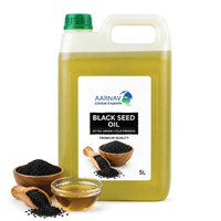 Minyak Biji Hitam AARNAV Nigella Sativa 100ml Cold Pressed Halal Bersertifikat GMP Organik Minyak Pembawa Alami Perawatan Kulit Perawatan Tubuh
