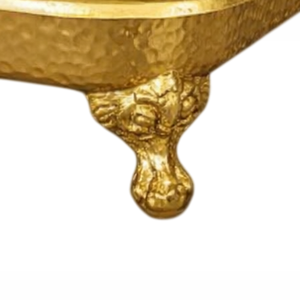 Meilleures ventes : Base de douche rectangulaire à pieds en laiton, finition polie brillante et martelée, pour salle de bain moderne - Product Image 5