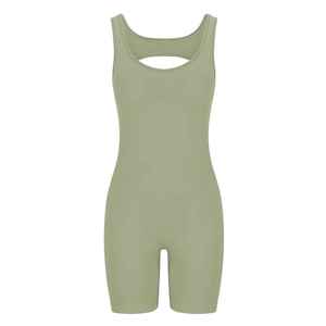 Women's Yoga <b>Bodysuit</b> Slimming Tummy <b>Control</b> High Waist Breathable Quick Dry Spandex/Polyester Sexy Slim Workout Seamless Tight - Product Image 1