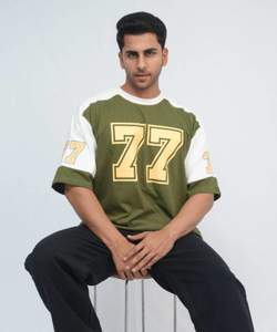 เสื้อยืดโอเวอร์ไซส์แบบสั่งทำพิเศษสำหรับผู้หญิง สไตล์สตรีทแวร์ ใส่สบายช่วงฤดูร้อน พิมพ์ลายตัวเลข APPAREL ARC OEM ODM ขายส่ง - Product Image 4