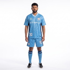 Conjuntos de Fútbol Sublimados Personalizados para Hombre, Camisetas de Secado Rápido para Fútbol, Uniformes de Fútbol Transpirables, Conjunto de Camisetas de Fútbol - Product Image 1