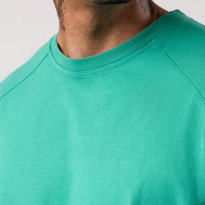 เสื้อยืดสีพื้นเรียบง่าย น้ำหนักเบา ออกแบบเองได้ แขนเสื้อแบบเรกแลน ทรงหลวม ใส่เล่นกีฬาได้ - Product Image 6