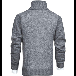 Ventes en gros de pulls décontractés pour hommes de haute qualité, pulls à fermeture éclair intégrale pour hommes - Product Image 2