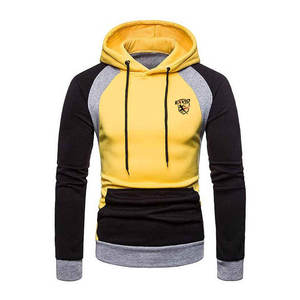 เสื้อฮู้ดกีฬาระบายอากาศได้ดี ผลิตจากผ้าฝ้าย/โพลีเอสเตอร์ สำหรับผู้ชาย ผลิตในปากีสถาน เหมาะสำหรับกิจกรรมกลางแจ้ง - Product Image 1