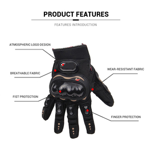 Guantes de Motociclista Duraderos para Hombre, Material Suave y Cómodo, Perfectos para Motociclismo, Carreras y Aventuras Deportivas al Aire Libre - Product Image 6