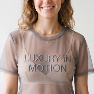 Transparent Lightweight Streetwear Sheer Mesh T <b>Shirts</b> See Through Casual Summer Tee <b>Shirt</b> Unisex <b>100</b>% <b>Polyester</b> Embroidery Tee - Product Image 3