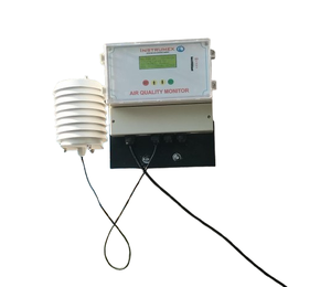 ระบบตรวจสอบคุณภาพอากาศรอบข้าง INSTRUMEX PM10 เครื่องวัดอุณหภูมิและความชื้นแบบเรียลไทม์ เครื่องตรวจสอบมลพิษทางอากาศภายนอกอาคาร IP54 - Product Image 2