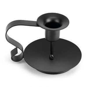 New Trending Vintage Decor Taper <b>Candle</b> Holder Metal Pillar Candlestick Vintage <b>Candle</b> Holder with Handle Wedding <b>Dinner</b> - Product Image 1