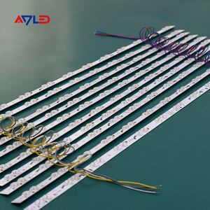 High Brightness 24V Wide Angle Lens 3030 LED Bar Hard <b>Strip</b> <b>Diffuse</b> Lattice <b>Light</b> with Aluminum Base for <b>Light</b> Box Advertising - Product Image 5
