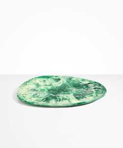 Bol en résine Velanora Opulent, plat de service en époxy artisanal de luxe pour tables à manger haut de gamme, intérieurs modernes et raffinés - Product Image 4