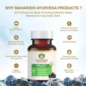Maharishi Ayurveda Shilajit Rasyna, Extracto Herbal de Resina Prensada en Frío, 100% Puro, Natural, de Grado Alimenticio, de Origen Silvestre, 24 Meses - Product Image 3