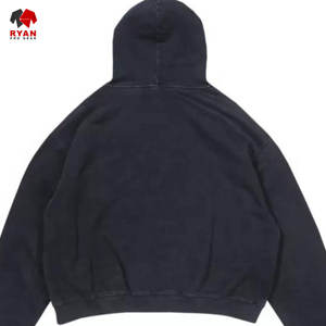 Sweat-shirt pour homme de qualité supérieure, style pull-over, tissu confortable avec broderie de logo personnalisée - Product Image 3