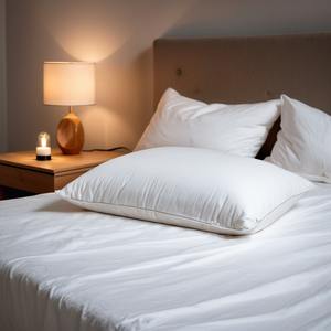 Almohada de fibra de poliéster suave al tacto hecha en Malasia, antibacteriana, agradable a la piel, lavable y no tóxica, Comfort Woven Technics - Product Image 1