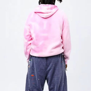 Sudadera con Capucha Unisex de Algodón y Felpa con Efecto Ácido, Estilo Oversize, Personalizable, para Venta al por Mayor - Product Image 5