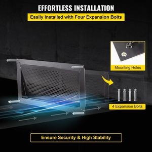 Griglia di ventilazione a parete per spazi ristretti e fondamenta, 8 pollici di altezza x 16 pollici di larghezza, con copertura per ventilazione - Product Image 4