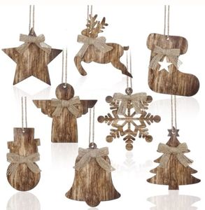 Adornos Decorativos de Estrella de Madera que Aportan Calidez, Alegría y Brillo a Cada Celebración - Product Image 3