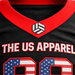 Uniforme de football américain personnalisé de haute qualité, concevez vos propres vêtements de sport, y compris des maillots et des hauts, service OEM - Product Image 4