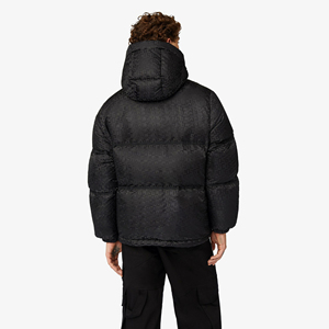 Men's Water Resistant Hooded Puffer <b>Jacket</b> <b>Thick</b> Insulated Winter Coat Warm Windproof Outdoor Casual <b>Jacket</b> with Secure Zip Pock - Product Image 4