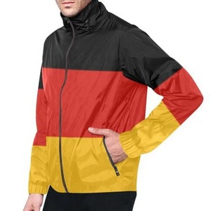 Advertising New Design Windbreaker Customized <b>Long</b> Sleeve Zipper Up Windbreaker <b>Jackets</b> With Logo Printing - Product Image 6
