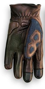 Proveedor directo de fábrica Guantes de carreras Logotipo de diseño personalizado Guantes de moto de cuero de mezclilla Función de pantalla táctil Deportes al aire libre - Product Image 3