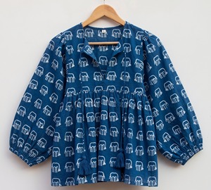 Indian Hand Block Print Women Top Bulk Wholesale Supplier Cotton <b>Tunic</b> OEM Manufacturer - Product Image 1
