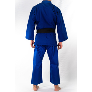 Uniformes de BJJ de Competición Más Vendidos para Hombre, Legales para la IBJJF, en Blanco, Azul y Negro, Ajuste Personalizado, 100% Algodón, Secado Rápido y Transpirables - Product Image 4
