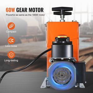 Spellatura Cavi Elettrici 60W, Spellacavi Motorizzato con Calibro Profondità 0.06FT-0.98FT, Attrezzatura per Riciclo Rottami Metallici a 6 Lame Circolari - Product Image 3