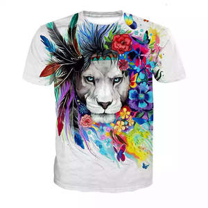 Camiseta de Manga Corta para Hombre, 300GSM, 100% Algodón, Estilo Hip Hop, Corte Holgado, Cuello Redondo, Anti-Pilling, Personalizada con DTG - Product Image 4