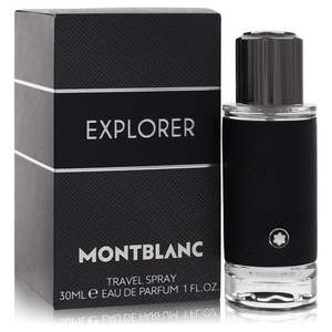 Ensemble de voyage miniature de parfum Montblanc Explorer Eau de Parfum en vaporisateur - Product Image 1