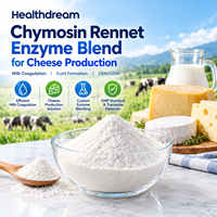Mélange d'enzymes de chymosine pour la production de fromage, la coagulation du lait et la formation de caillé, approvisionnement en vrac OEM