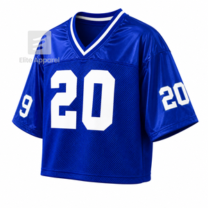 Camiseta personalizada de la hermandad Zeta Phi Beta con cuello en V, color sólido, manga corta, azul y blanca, estilo casual para mujer, de malla de poliéster. - Product Image 1