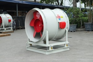 Ventilateur axial à entraînement direct à haut débit d'air pour l'extraction de la cuisine, modèle APL-8-8D, avec découpe CNC, pour la ventilation industrielle – Fabriqué au Vietnam - Product Image 3