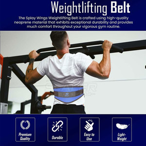 High Performance Adjustable Nylon Lever <b>Belt</b> for Weightlifting Protection and Core Stability - Product Image 6