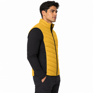 Chaleco Híbrido Premium para Hombre con Acolchado Ligero, Paneles Flexibles y Ajuste Cómodo para Uso Diario, al Aire Libre y Casual - Product Image 2