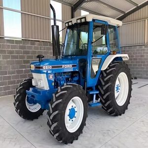 Tractor Ford 6610 de alta potencia 4x4, solución agrícola diésel con motor de 80hp a 100hp, ideal para tareas en grandes terrenos agrícolas. - Product Image 6