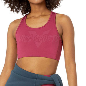 Soutien-gorge de sport pour femme, dernier design, sur mesure, sans couture, pour un usage décontracté - Product Image 3
