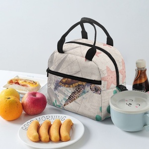 Sac de pique-nique pour femme à motif tortue de mer, impression à la demande, livraison directe, sac à lunch isotherme, pratique, étanche, sac bento pour femme - Product Image 3