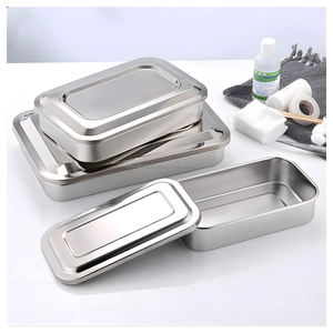 Caja de Esterilización Manual de Acero Inoxidable para Instrumentos Dentales, Bandeja Quirúrgica Perforada, Certificación CE ISO, OEM ODM, Reutilizable, Médica - Product Image 6