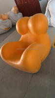 Fauteuil Chesterfield de luxe en tissu cachemire, pivotant, style européen, avec pieds en bois, garantie 10 ans