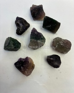 Fluorite naturelle multicolore en blocs bruts – Vente en gros de pierres de fluorite brute - Product Image 4