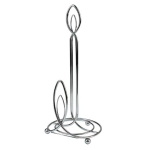 Porte-serviettes en métal inoxydable, support de rouleau de cuisine sur pied pour l'organisation du comptoir et la décoration de la table à manger - Product Image 1