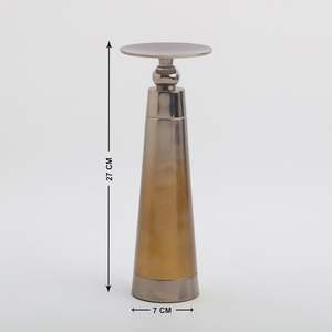 Portavelas de Aluminio Eternity Vogue de Home Centre, Elegante Adorno Decorativo para el Hogar y Decoración Festiva - Product Image 6